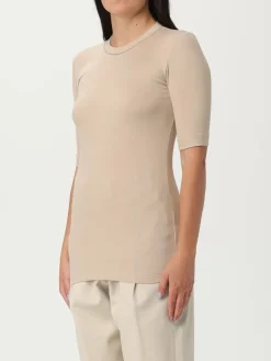 T-shirt in cotone basic Brunello Cucinelli