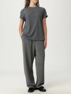 T-shirt in cotone basic Brunello Cucinelli