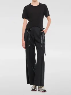 T-shirt in cotone con fiocchi Simone Rocha