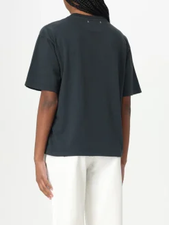 T-shirt in cotone con girocollo gioiello Golden Goose