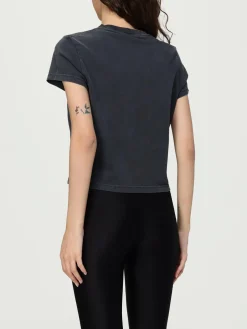 T-shirt in cotone con logo Alexander Wang