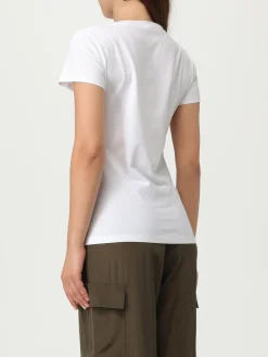 T-shirt in cotone con logo Liu Jo