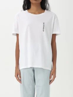 T-shirt in cotone con logo Dondup
