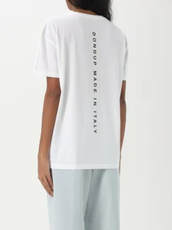 T-shirt in cotone con logo Dondup