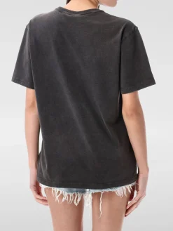 T-shirt in cotone con logo Alexander Wang