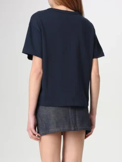 T-shirt in cotone con logo A.P.C.