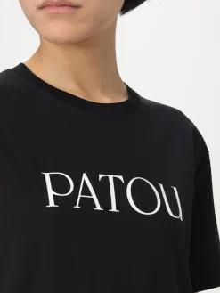 T-shirt in cotone con logo Patou