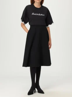 T-shirt in cotone con logo Dolce & Gabbana