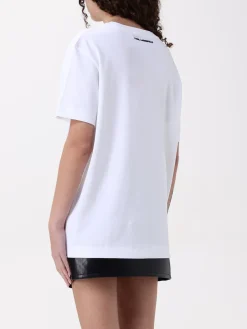 T-shirt in cotone con logo Karl Karl Lagerfeld