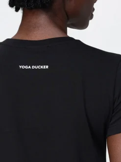 T-shirt in cotone con logo Save The Duck