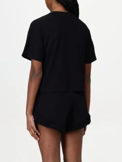 T-shirt in cotone con maxi logo Disclaimer