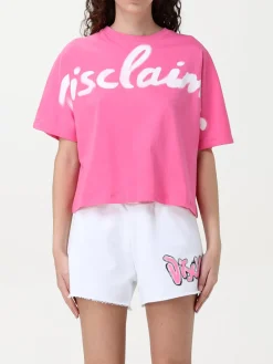 T-shirt in cotone con maxi logo Disclaimer