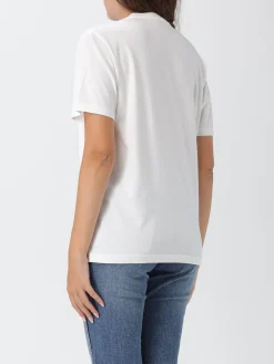 T-shirt in cotone con mini logo Autry