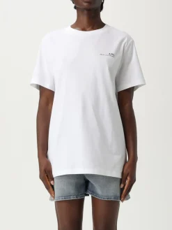 T-shirt in cotone con mini logo A.P.C.