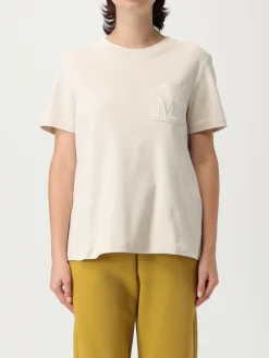 T-shirt in cotone con monogramma 's Max Mara