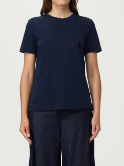 T-shirt in cotone con monogramma 's Max Mara
