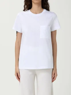 T-shirt in cotone con monogramma 's Max Mara