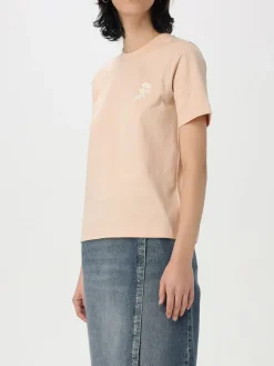 T-shirt in cotone con monogram TG Burberry