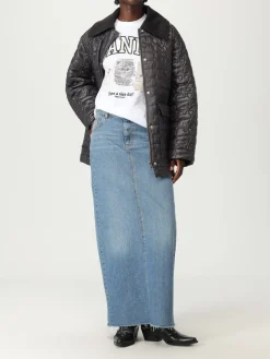 T-shirt in cotone con stampa Gatti Ganni