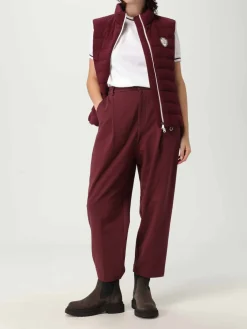 T-shirt in cotone con stemma Brunello Cucinelli