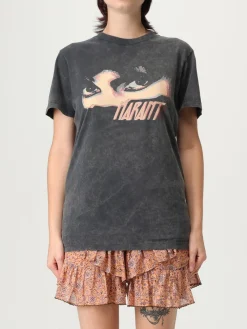 T-shirt in cotone stampata Isabel Marant Etoile