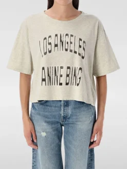 T-shirt in cotone stampata Anine Bing