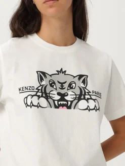 T-shirt in cotone stampata Kenzo