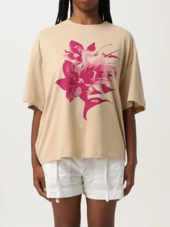 T-shirt in cotone stampato Boss