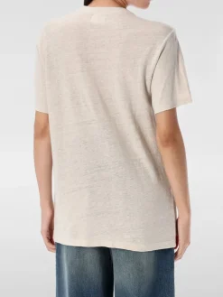 T-shirt in lino basic Isabel Marant Etoile
