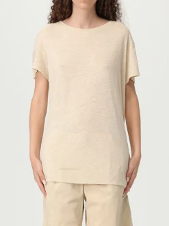 T-shirt in lino Boss