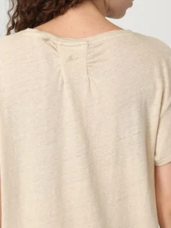 T-shirt in lino Boss