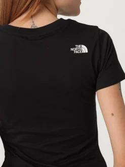 T-shirt in misto cotone con logo The North Face