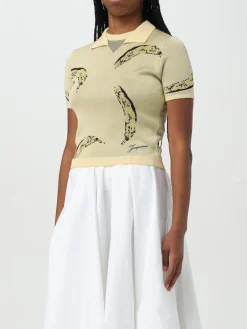 T-shirt Jacquemus in maglia stampata