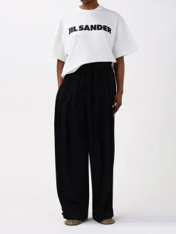 T-shirt Jil Sander in cotone con logo