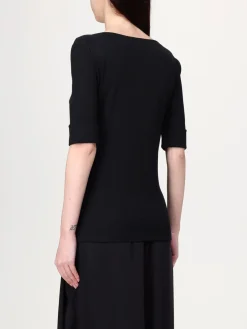 T-shirt Lauren Ralph Lauren in cotone stretch