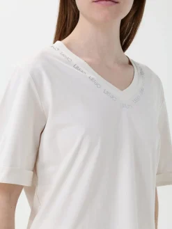T-shirt Liu Jo in cotone con dettaglio logo