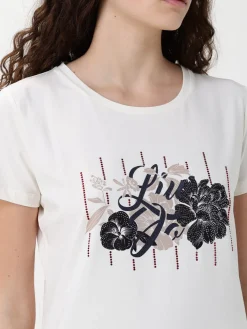 T-shirt Liu Jo in cotone con stampa logo