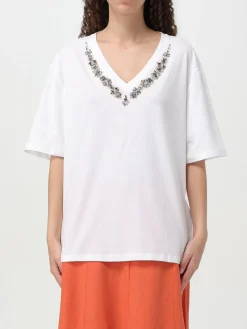 T-shirt Liu Jo in cotone con strass