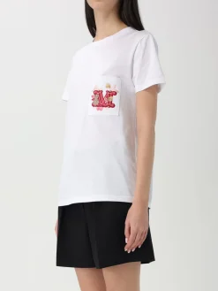 T-shirt Max Mara in cotone con logo