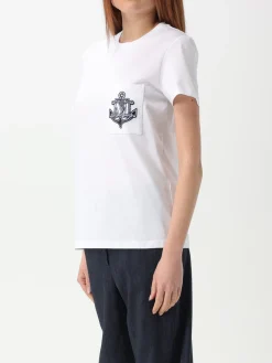 T-shirt Max Mara in cotone con logo