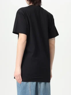 T-shirt Moschino Couture in cotone con stampa logo