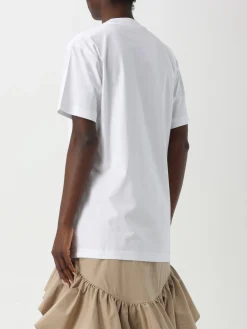 T-shirt Moschino Couture in cotone con stampa