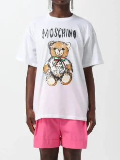 T-shirt Moschino Couture in cotone con logo