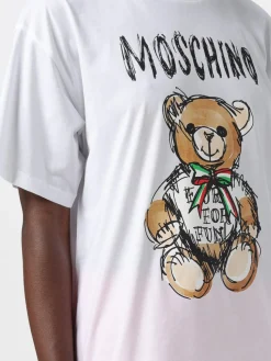 T-shirt Moschino Couture in cotone con logo