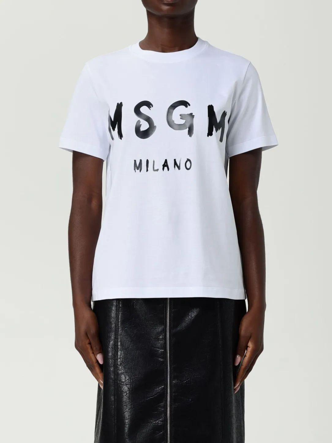 T-shirt MSGM in cotone con logo