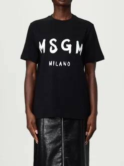T-shirt MSGM in cotone con logo