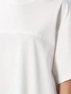 T-shirt oversize in cotone con logo Alexander Wang