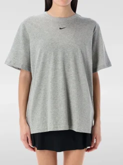 T-shirt oversize in cotone con mini logo Nike