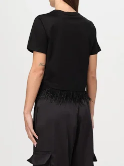 T-shirt Pinko con piume