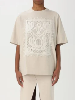 T-shirt ricamata Dondup